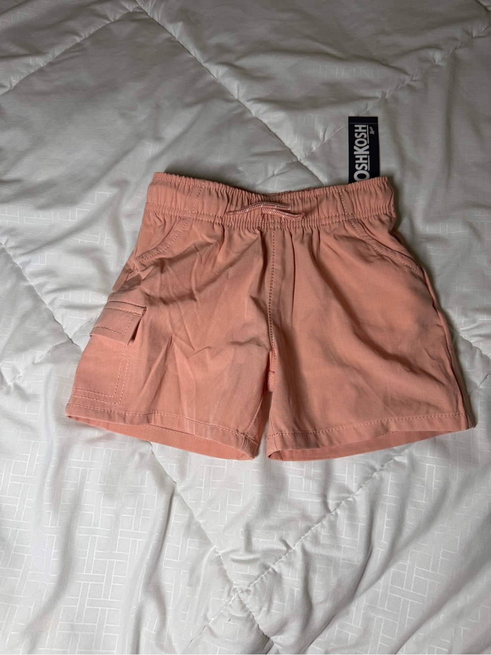OshKosh Coral Cargo Shorts